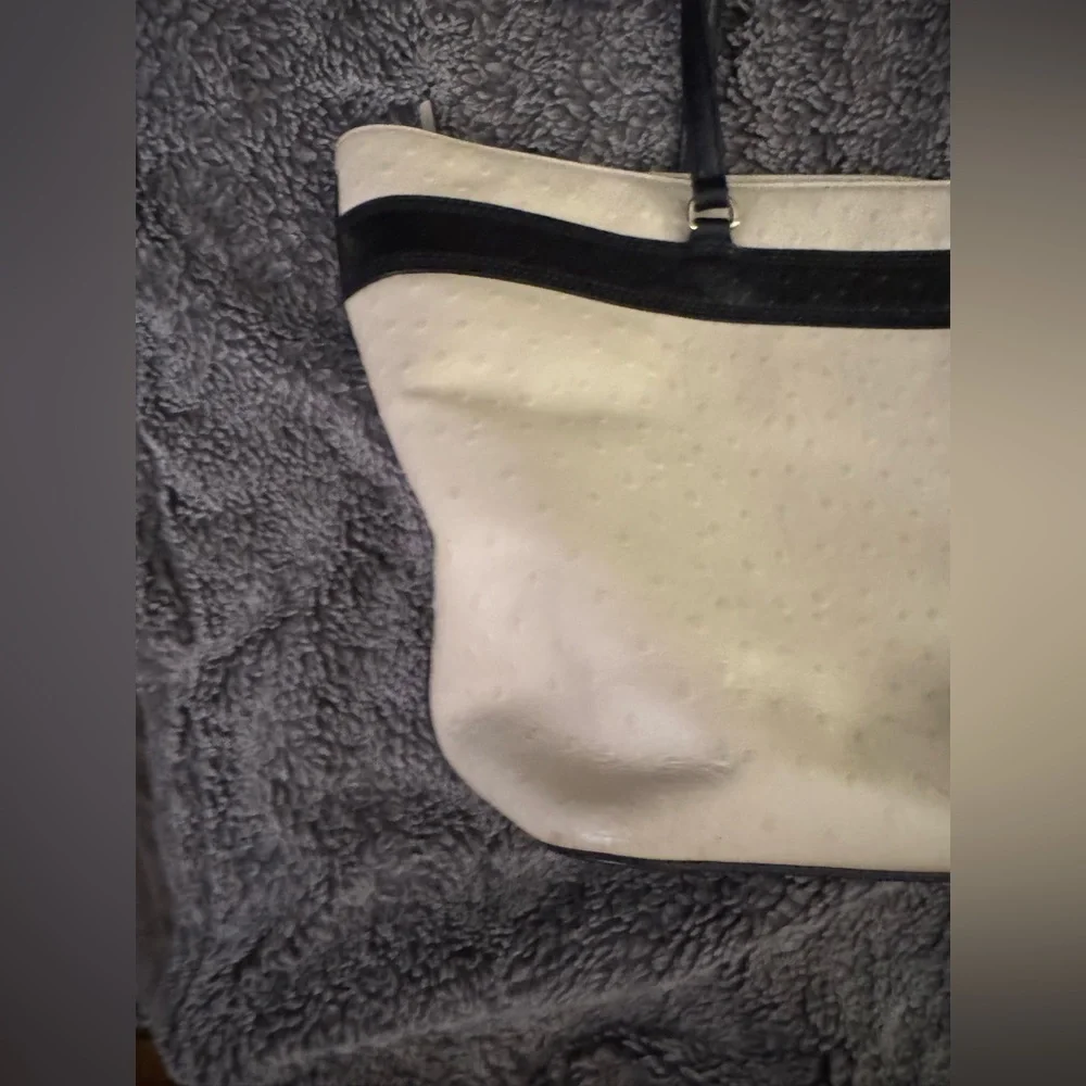KATE SPADE Ostrich Leather Tote